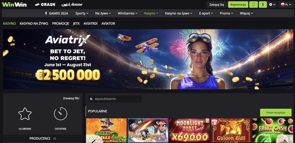 Explorez les Nouveaux Horizons des Jeux de Casino WinWin Bet