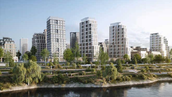 Новостройки на котловане в Москве 41